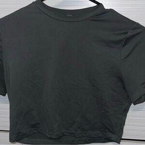 Classic Black Women's Crop Top